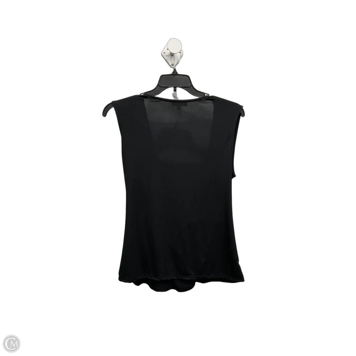 Top Sleeveless By Poof In Black, Size: 2x