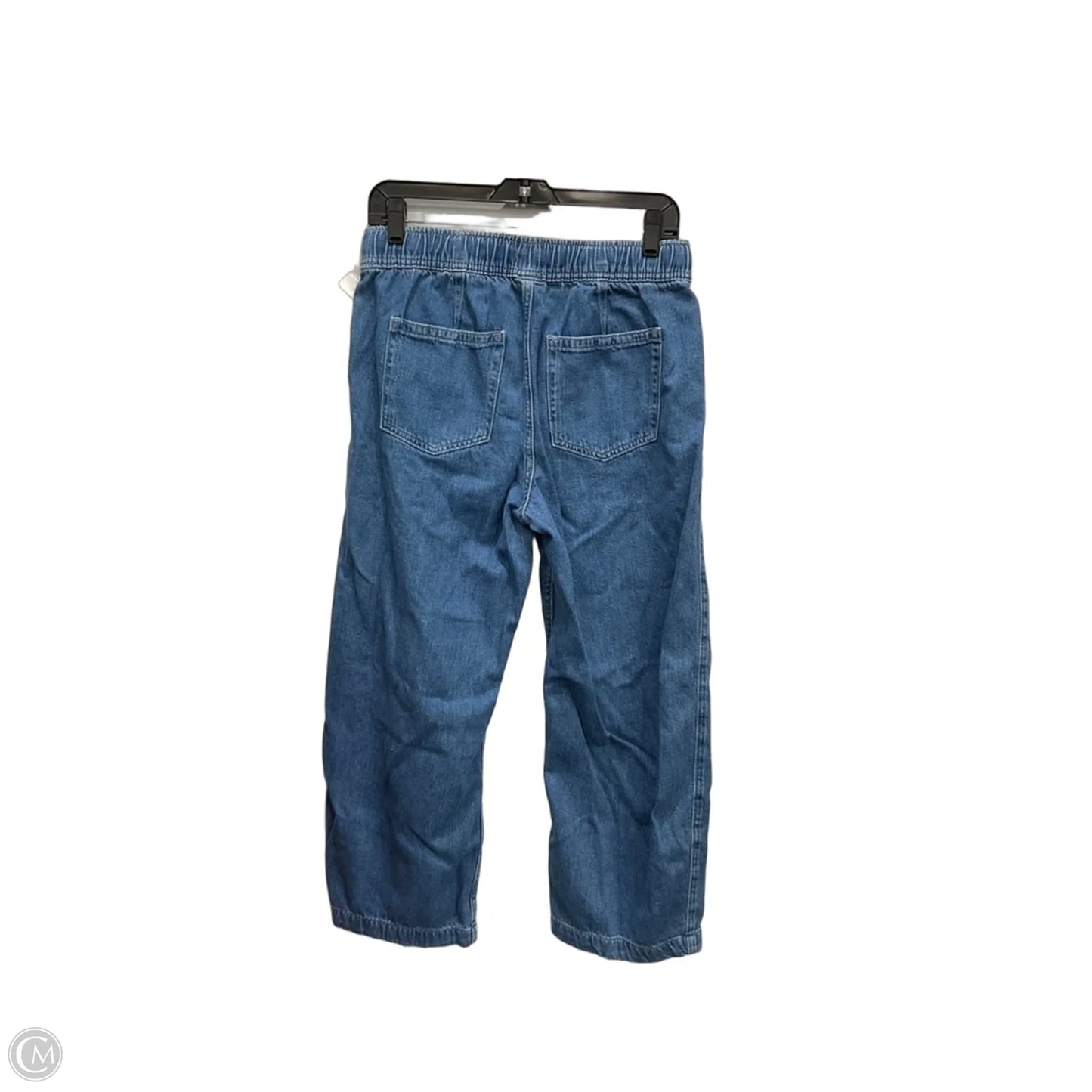 Jeans Straight By Gap In Blue Denim, Size: 4p