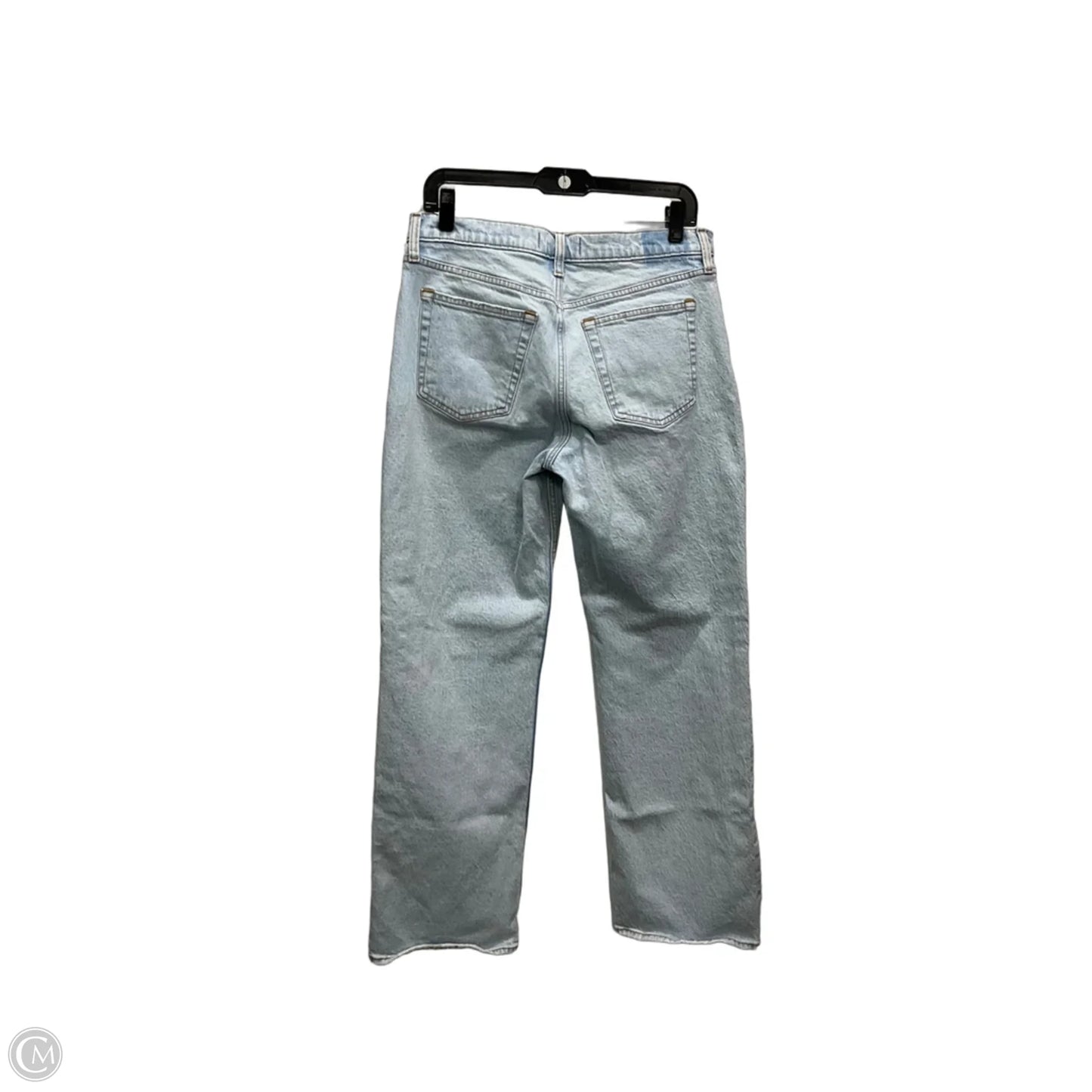 Jeans Straight By Abercrombie And Fitch In Blue Denim, Size: 6