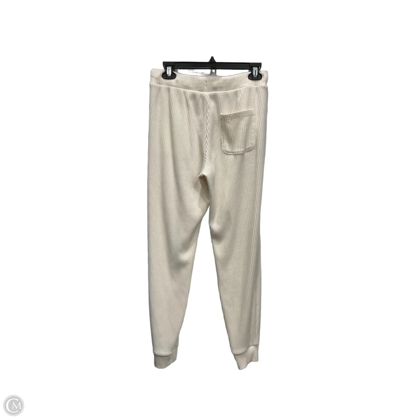 Athletic Pants By Alo In Cream, Size: S