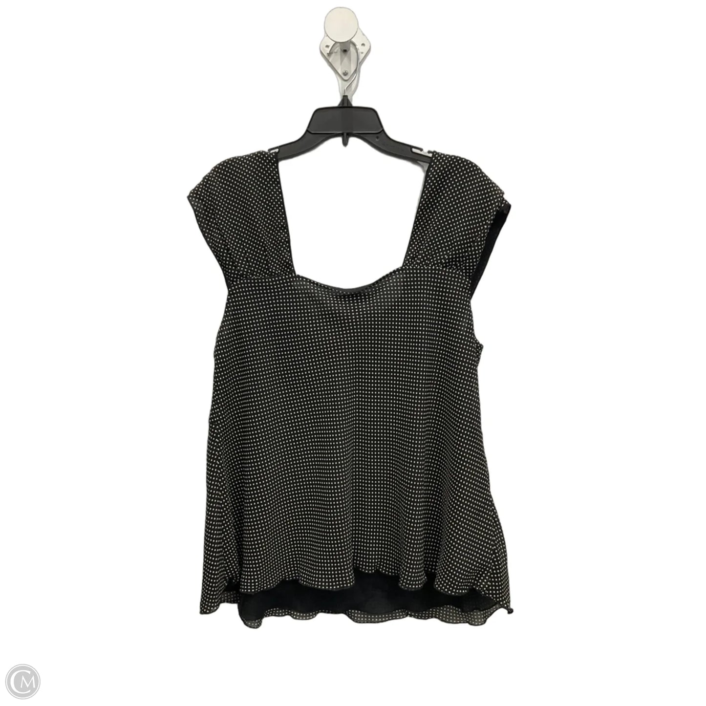 Top Sleeveless By Nine West In Polkadot Pattern, Size: 2x