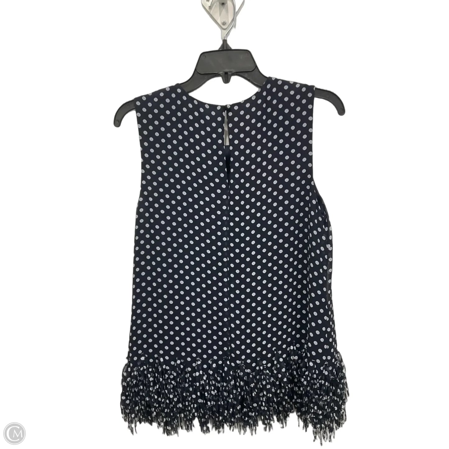 Top Sleeveless By Ann Taylor In Blue, Size: M