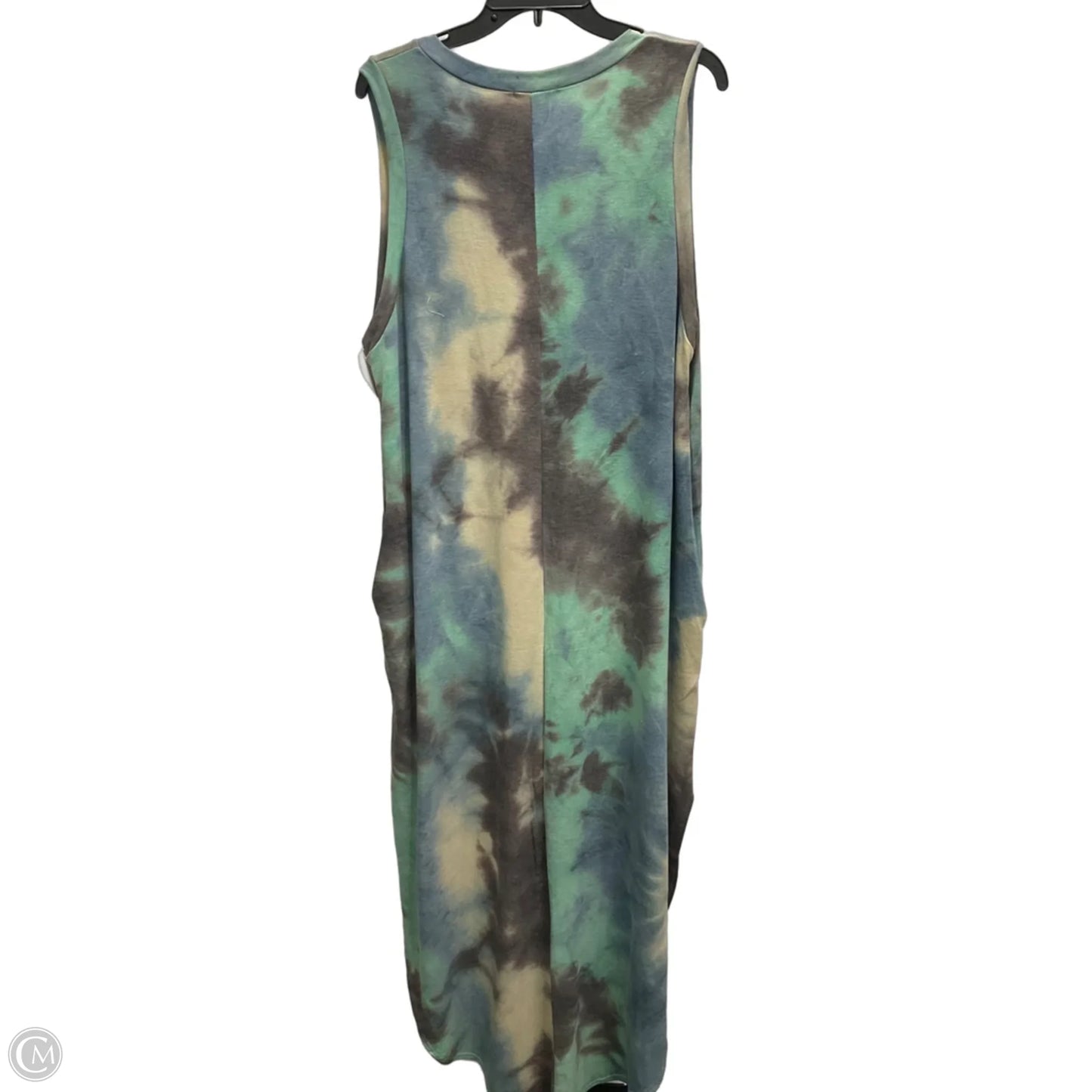 Dress Casual Maxi By Sweet Lovely In Tie Dye Print, Size: 3x