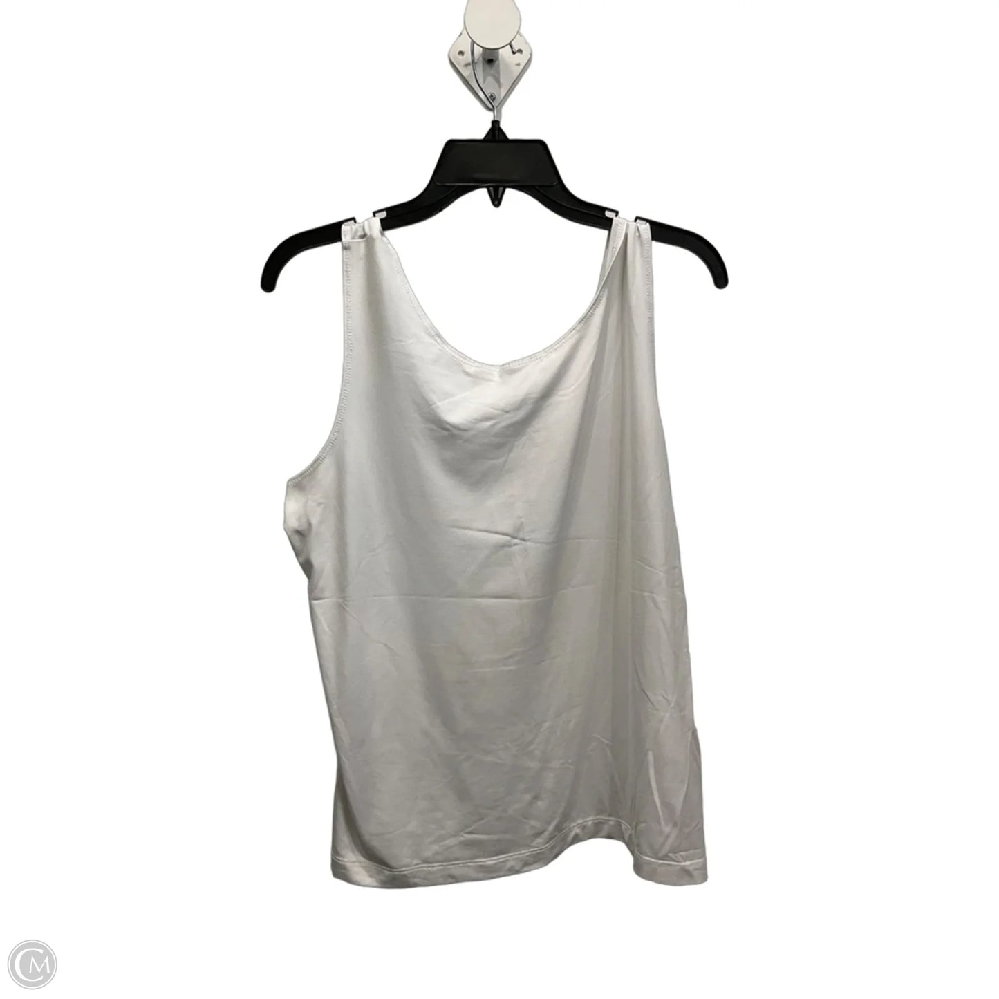 Top Sleeveless Basic By Chicos In White, Size: Xl