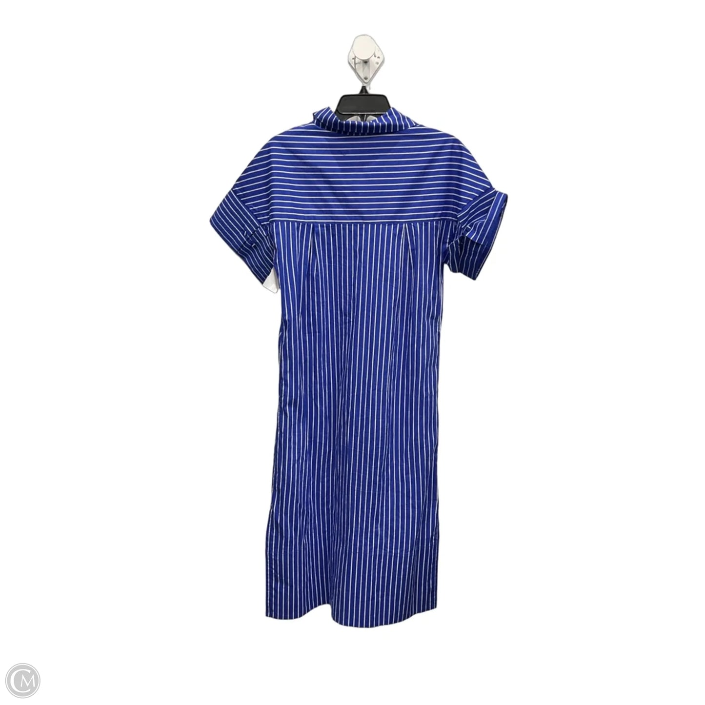 Dress Casual Maxi By Pomander Place In Blue & White, Size: Xxs