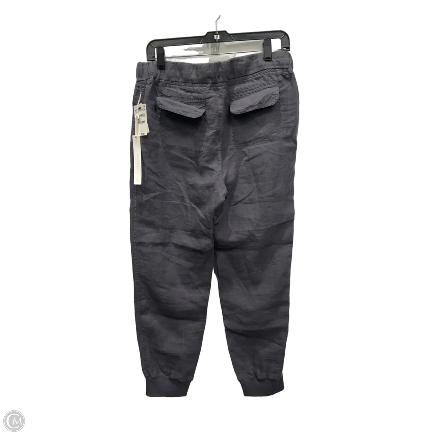 Pants Linen By Caslon In Grey, Size: 8