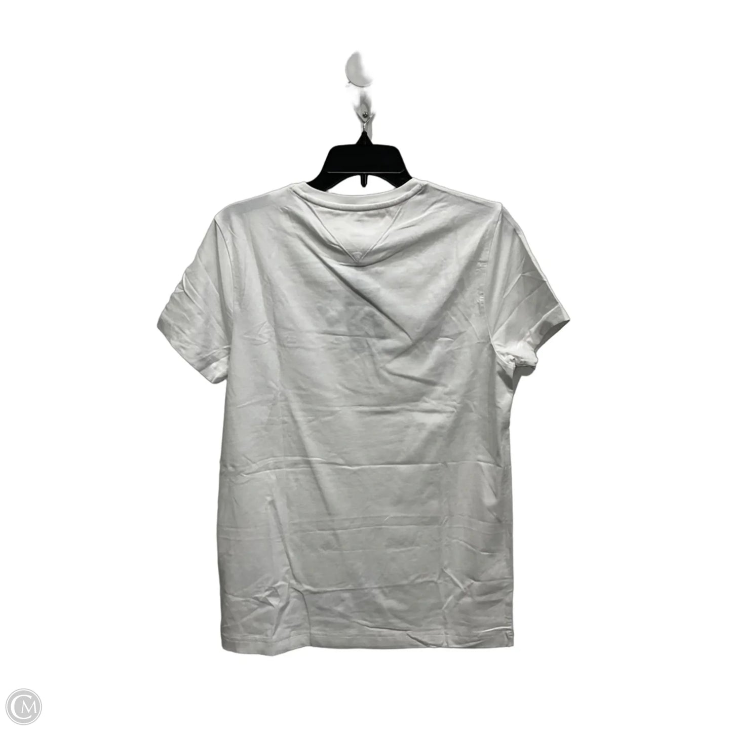 Top Short Sleeve By Tommy Hilfiger In White, Size: M