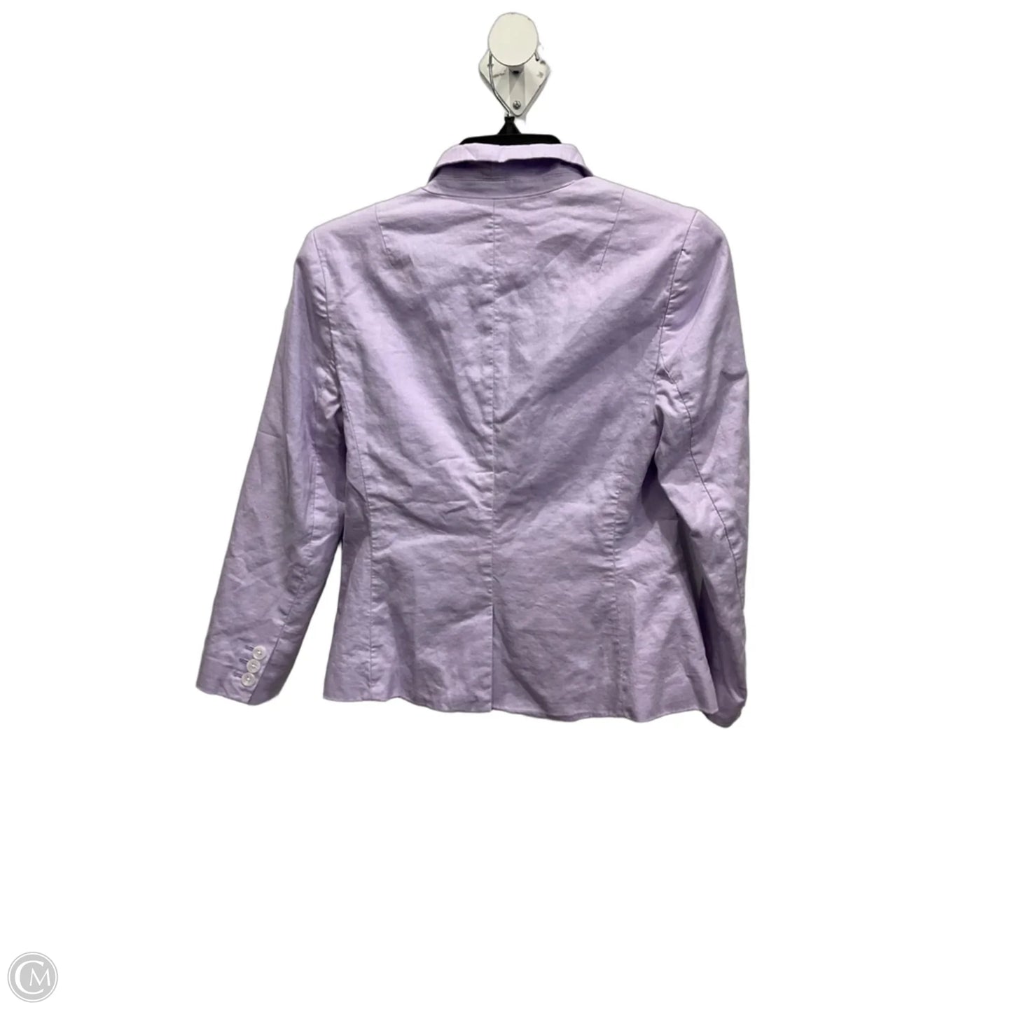 Blazer By Banana Republic In Purple, Size: S