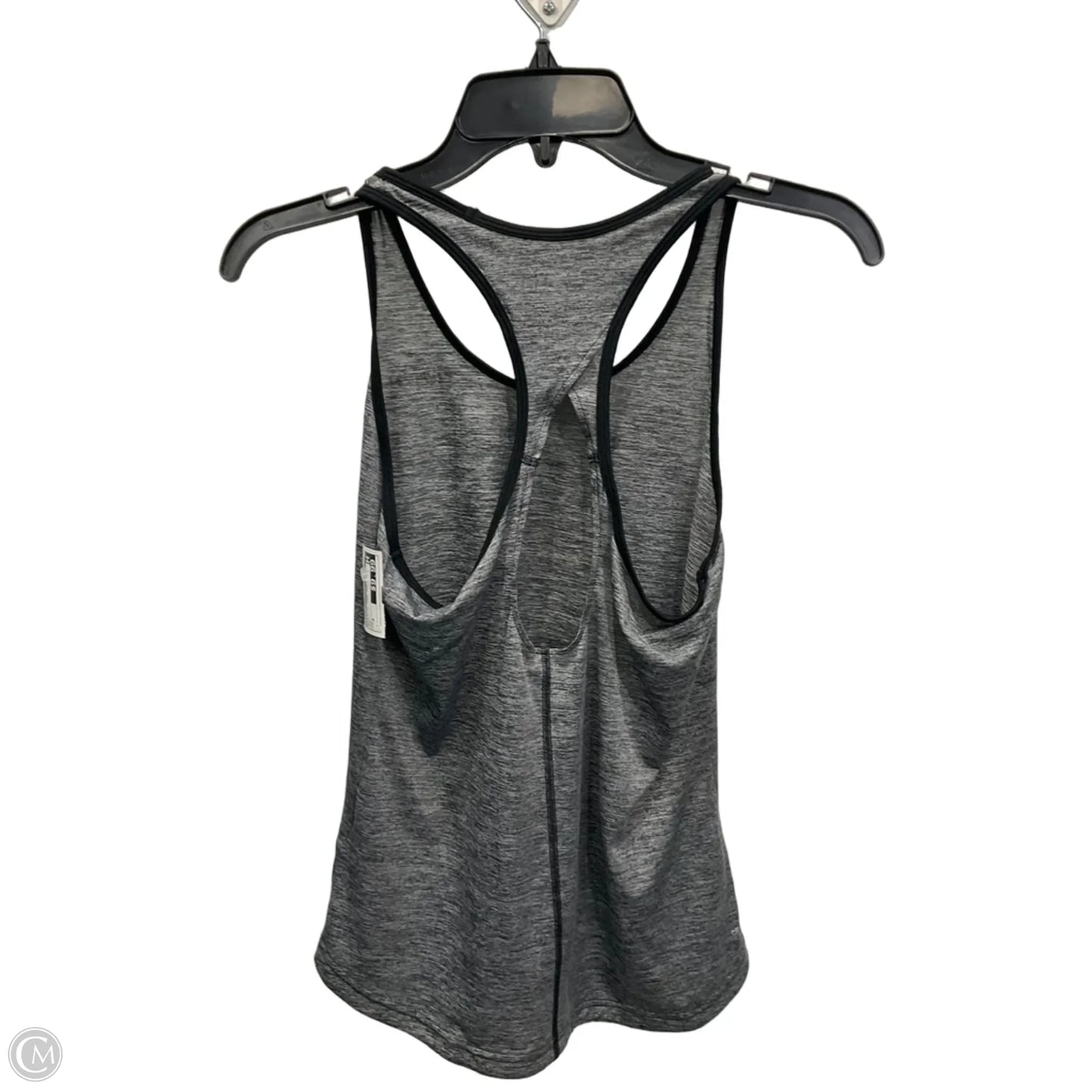 Athletic Tank Top By Adidas In Grey, Size: S