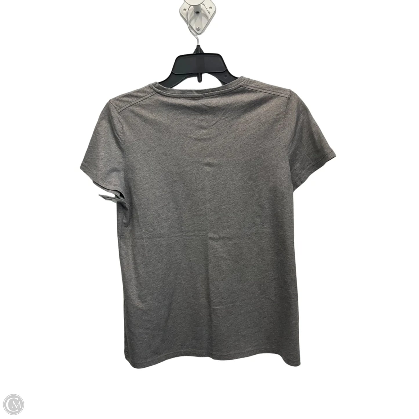 Top Short Sleeve By Banana Republic In Grey, Size: S