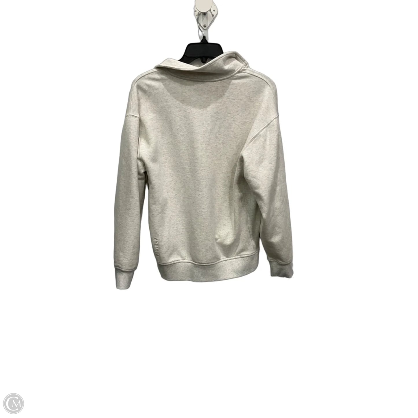Athletic Sweatshirt Collar By Athleta In White, Size: Xxs
