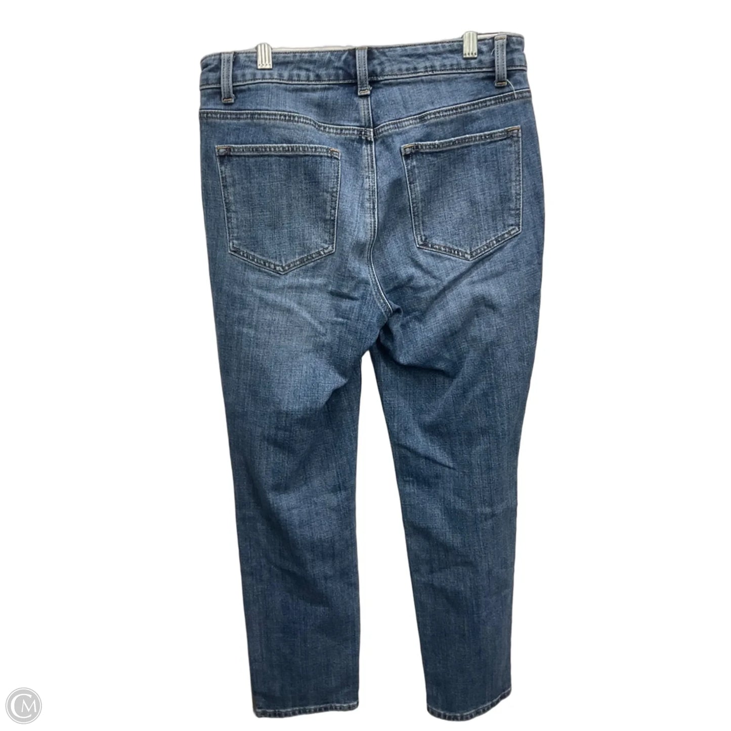 Jeans Straight By Talbots In Blue Denim, Size: 6