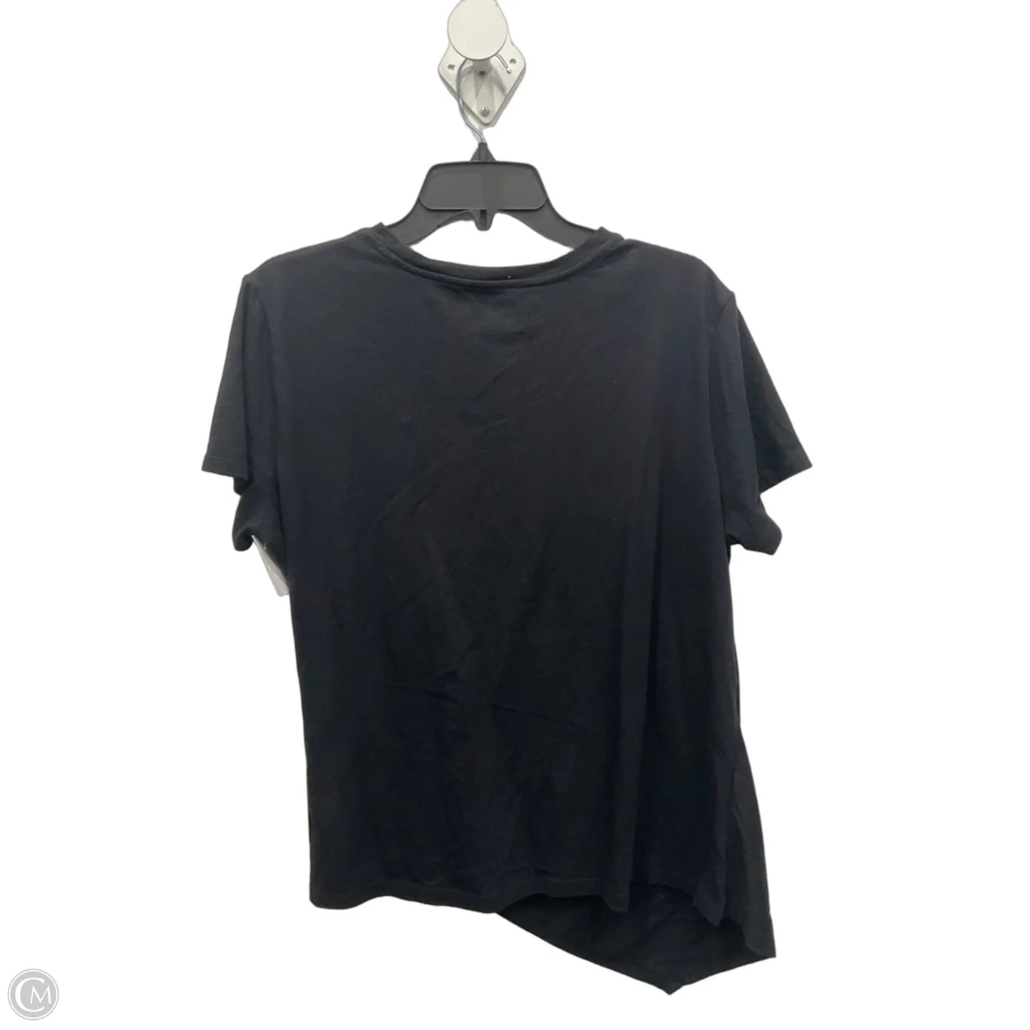 Top Short Sleeve By Nine West In Black, Size: Xl