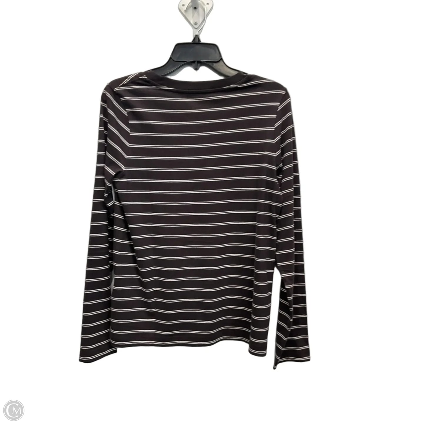 Top Long Sleeve By Cos In Brown, Size: S