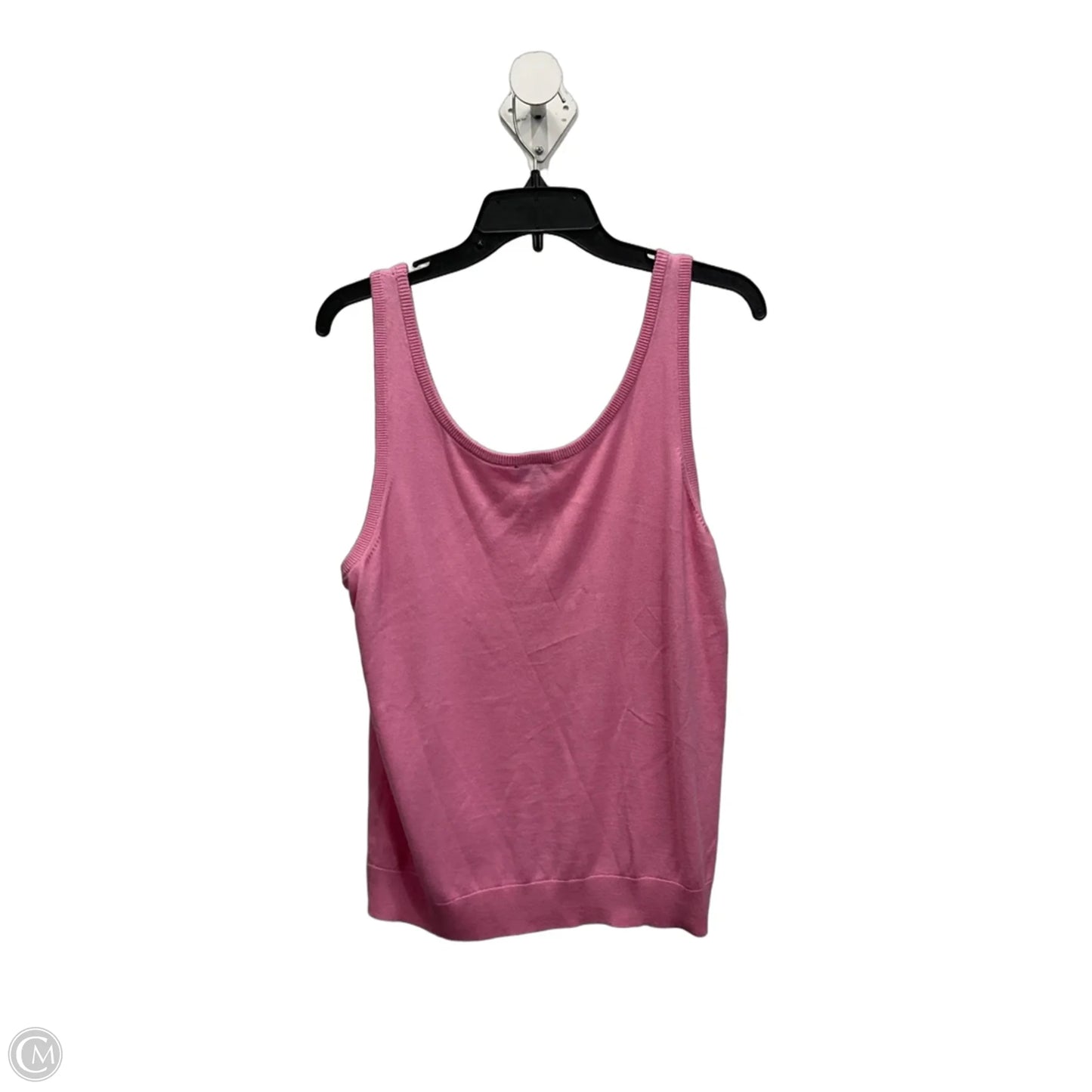 Top Sleeveless By Talbots In Pink, Size: Xl