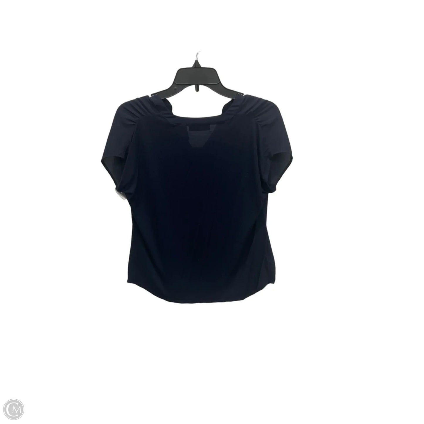 Top Short Sleeve By Inc In Navy, Size: S