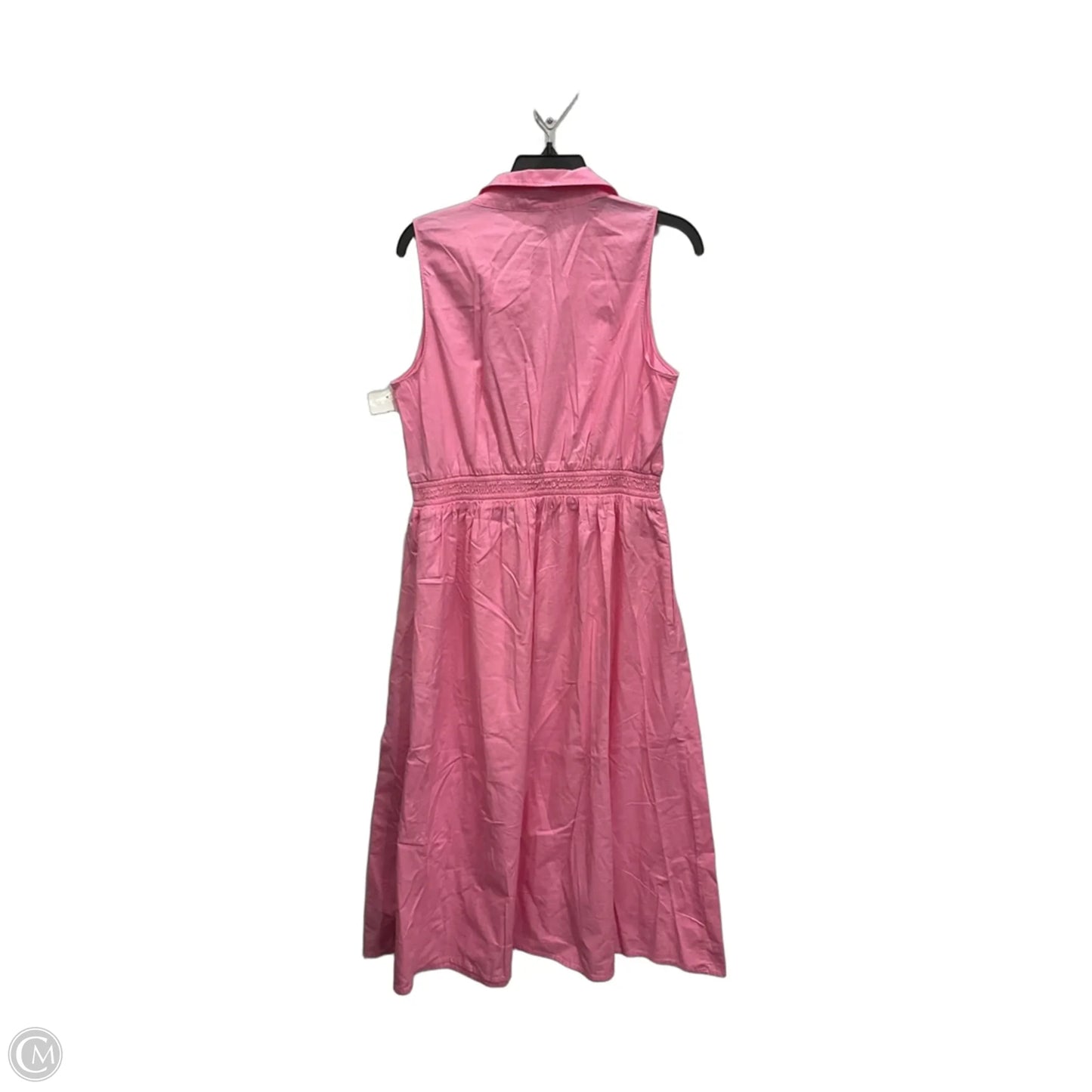 Dress Casual Midi By J. Crew In Pink, Size: M