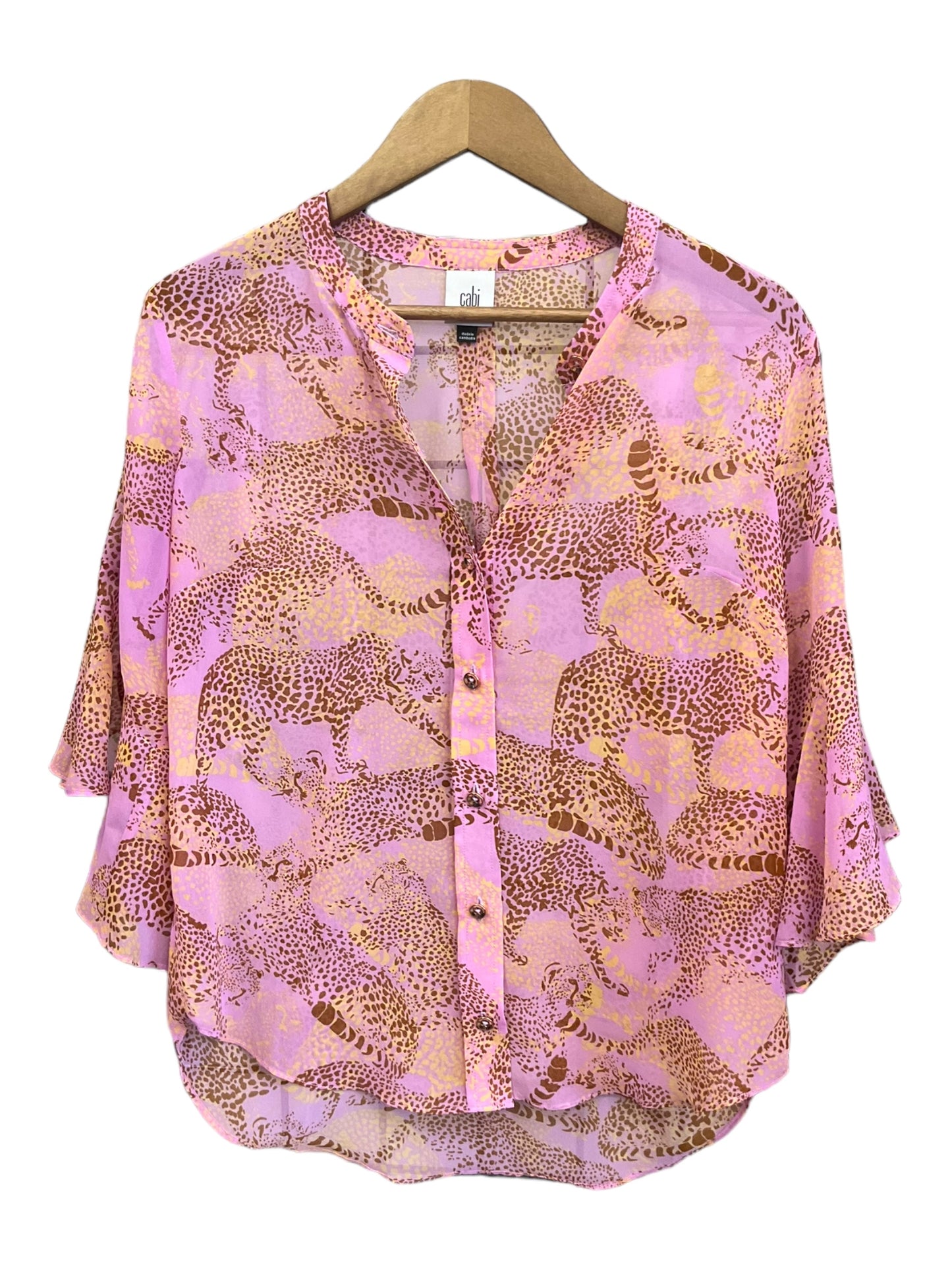 Blouse Long Sleeve By Cabi Size: S