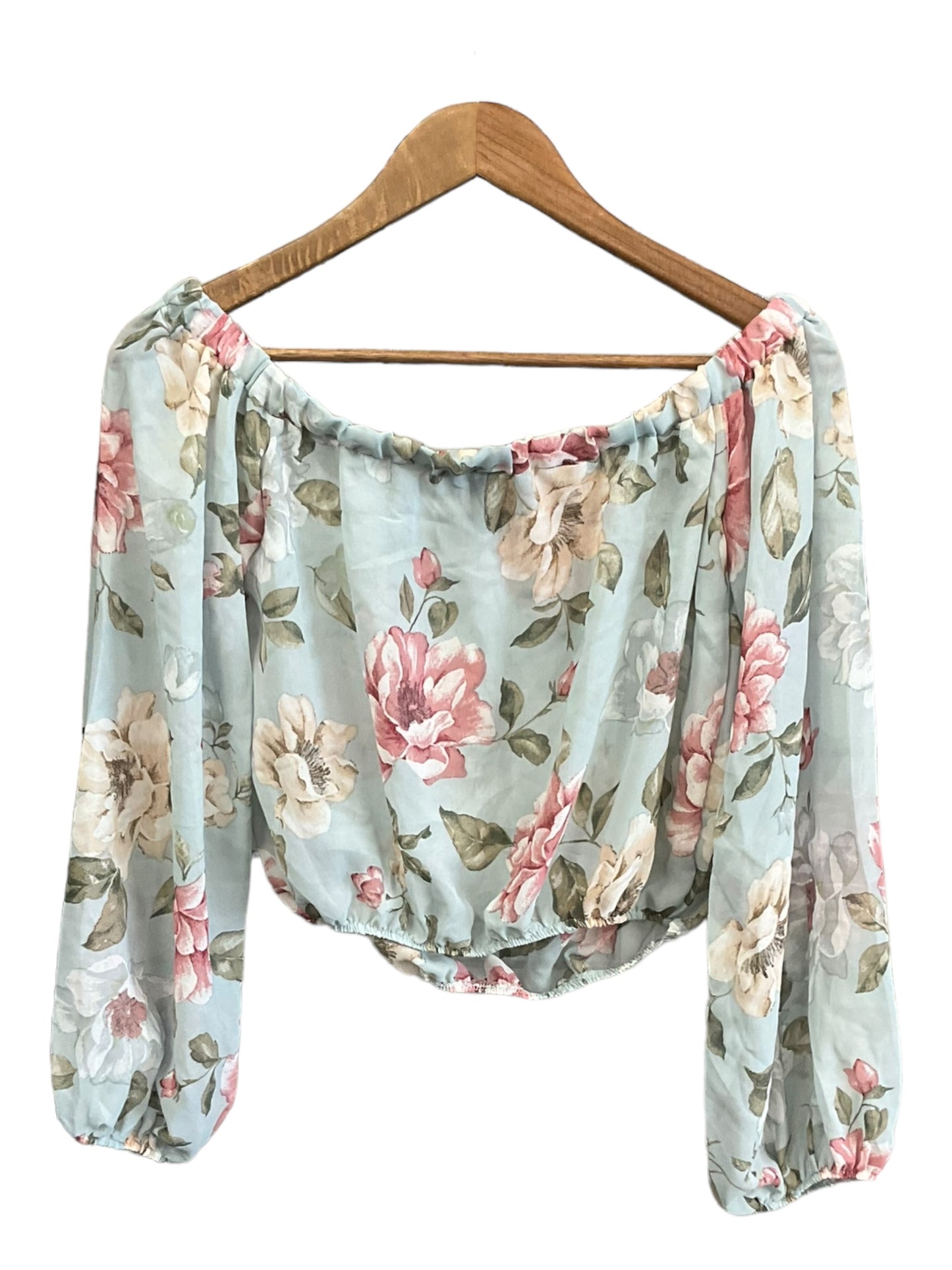 Blouse Long Sleeve By Windsor Size: M