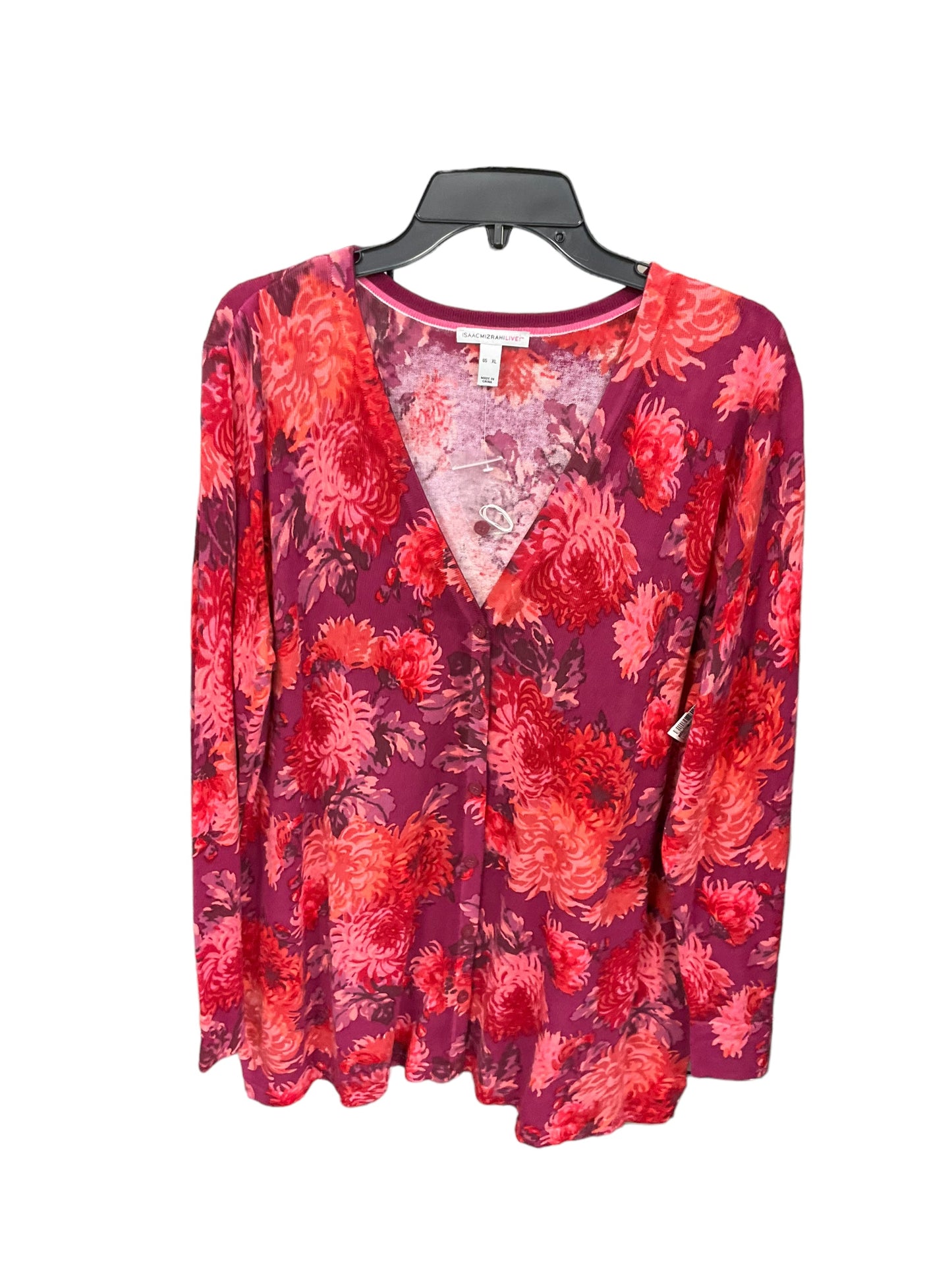 Cardigan By Isaac Mizrahi Live Qvc Size: Xl