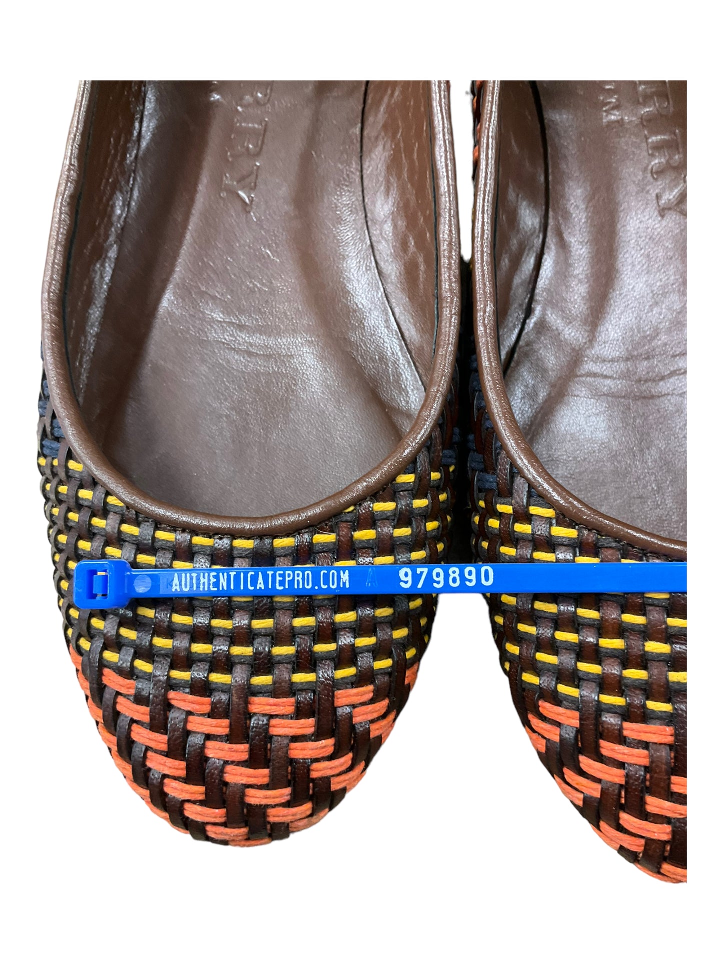 Shoes Flats Ballet By Burberry Size: 8