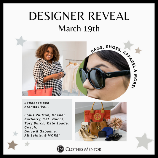 Save the date for our Designer Reveal - March 19th!