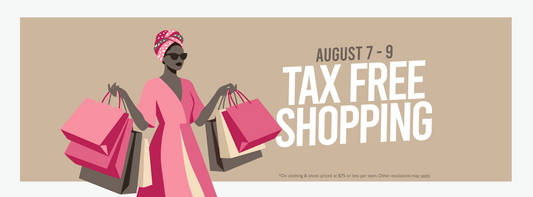 8.7 - 8.9 | Tax Free Weekend