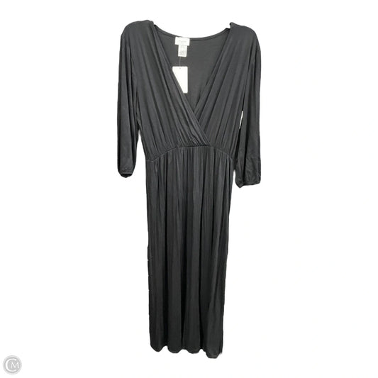 Dress Casual Maxi By Clothes Mentor In Black, Size: M