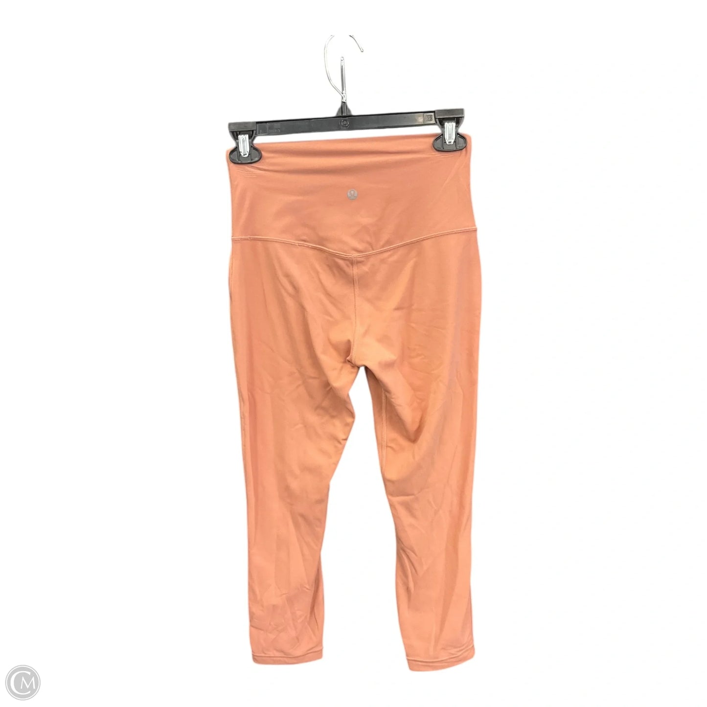 Athletic Capris By Lululemon In Peach, Size: 6