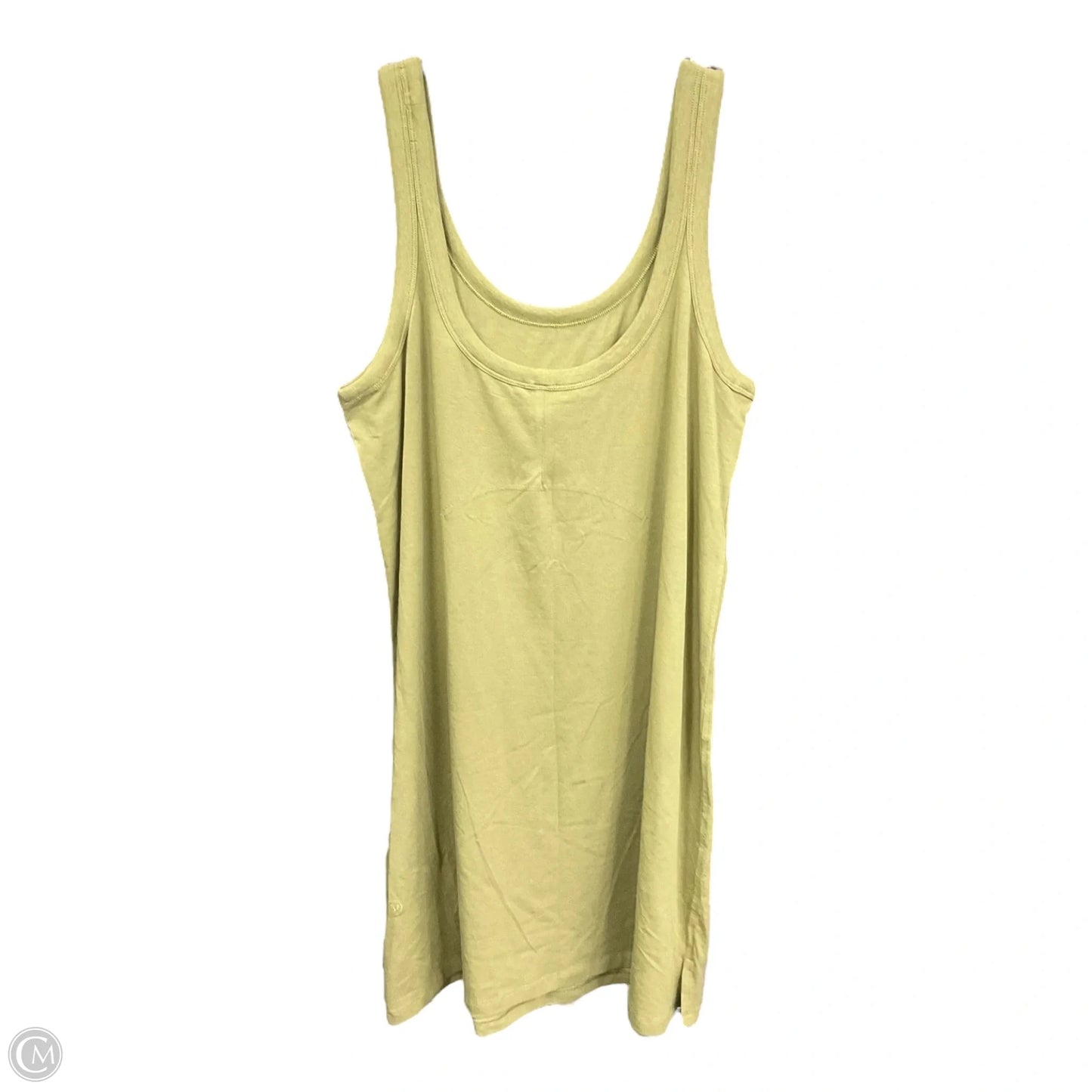 Athletic Dress By Lululemon In Green, Size: M