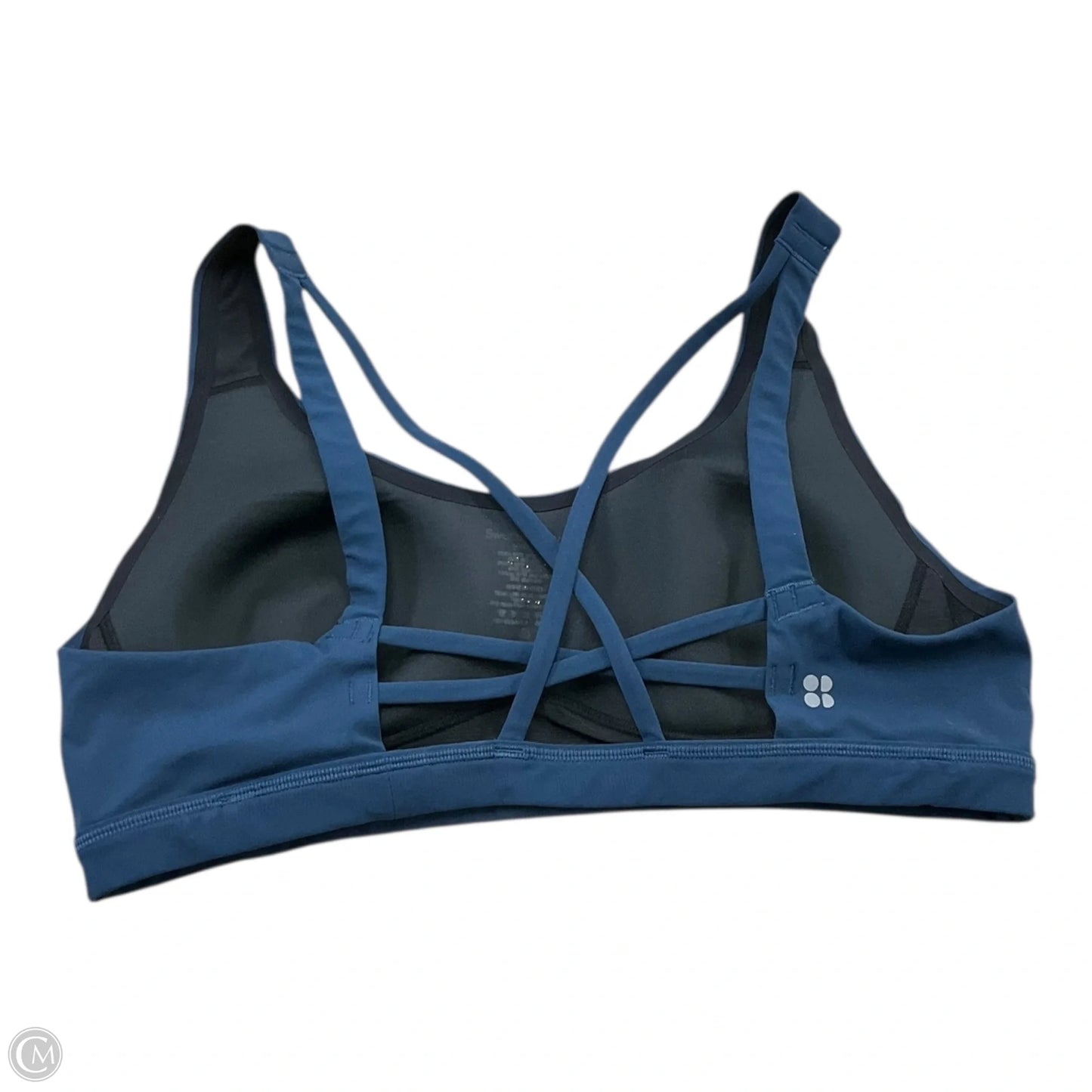 Athletic Bra By Sweaty Betty In Blue, Size: L