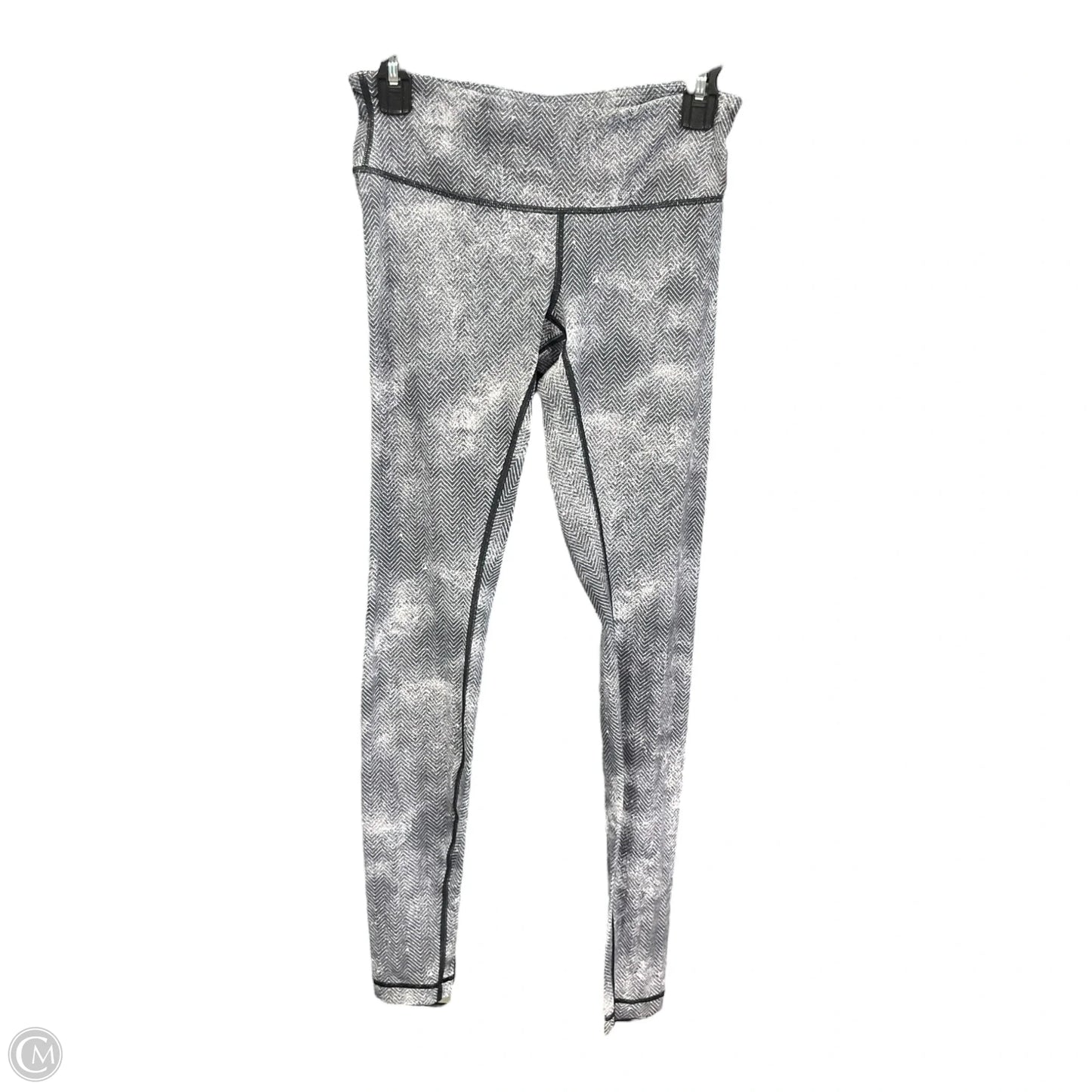 Athletic Leggings By Lululemon In Grey, Size: S