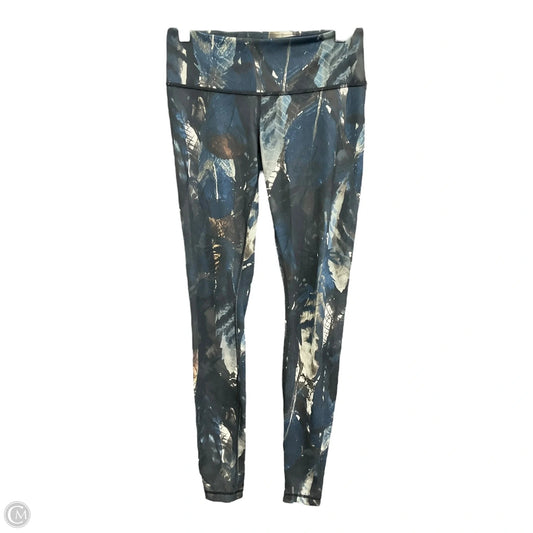 Athletic Leggings By Lululemon In Multi-colored, Size: 4