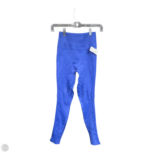 Athletic Leggings By Lululemon In Blue, Size: 4