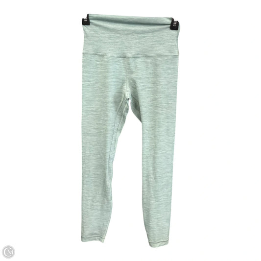 Athletic Leggings By Lululemon In Green, Size: 4