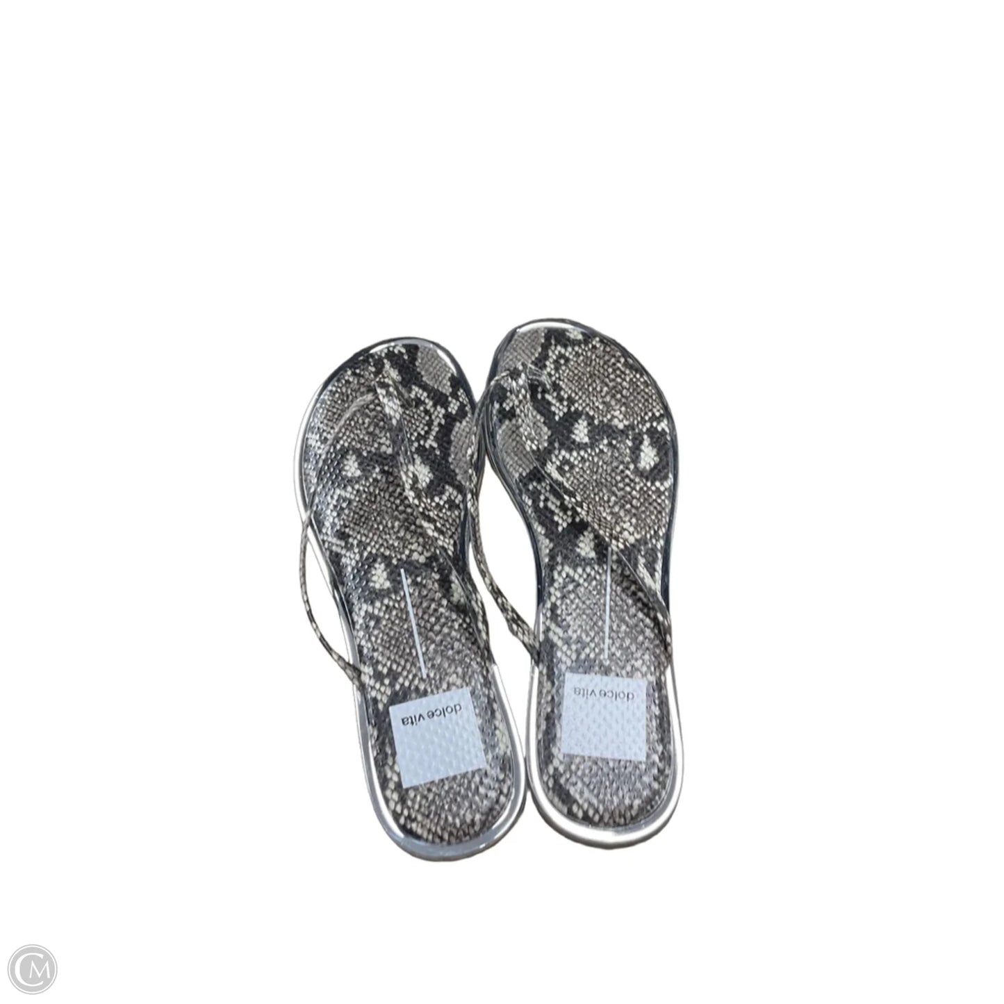 Sandals Flats By Dolce Vita In Snakeskin Print, Size: 9