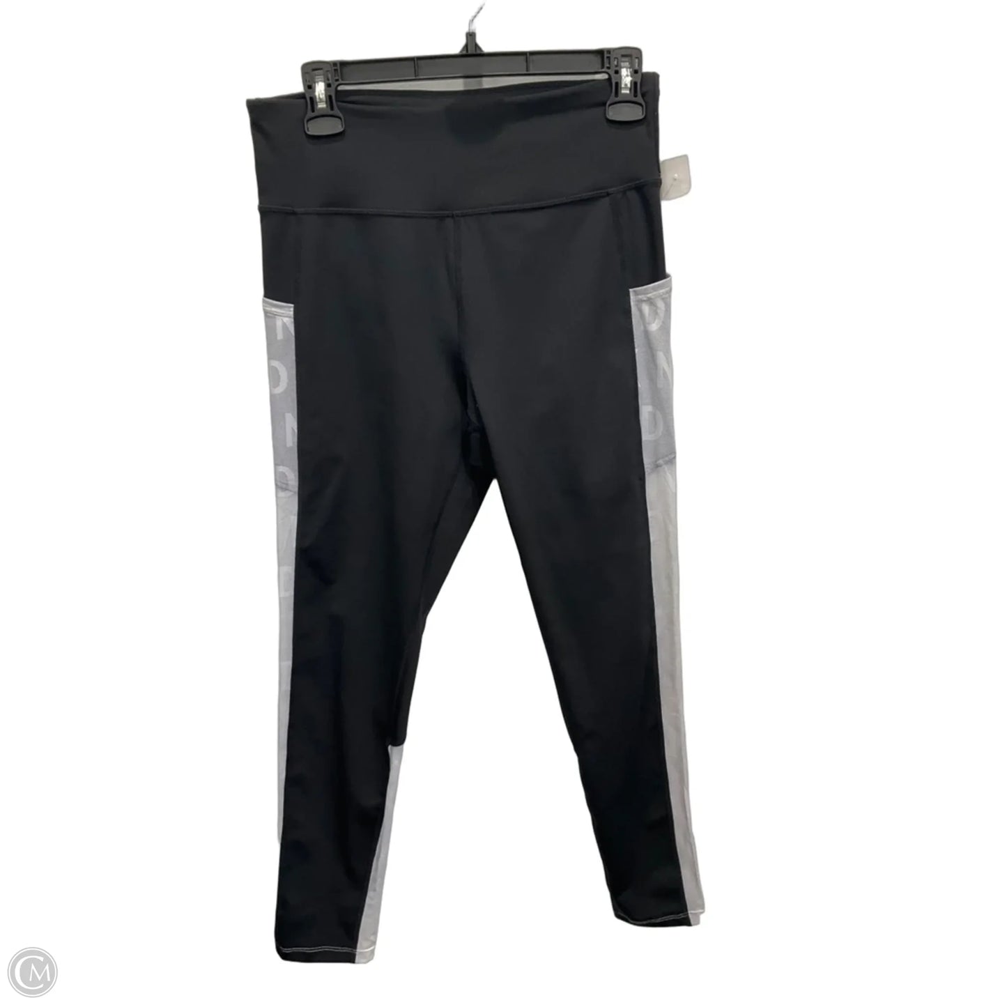 Athletic Leggings By Dkny In Black, Size: M