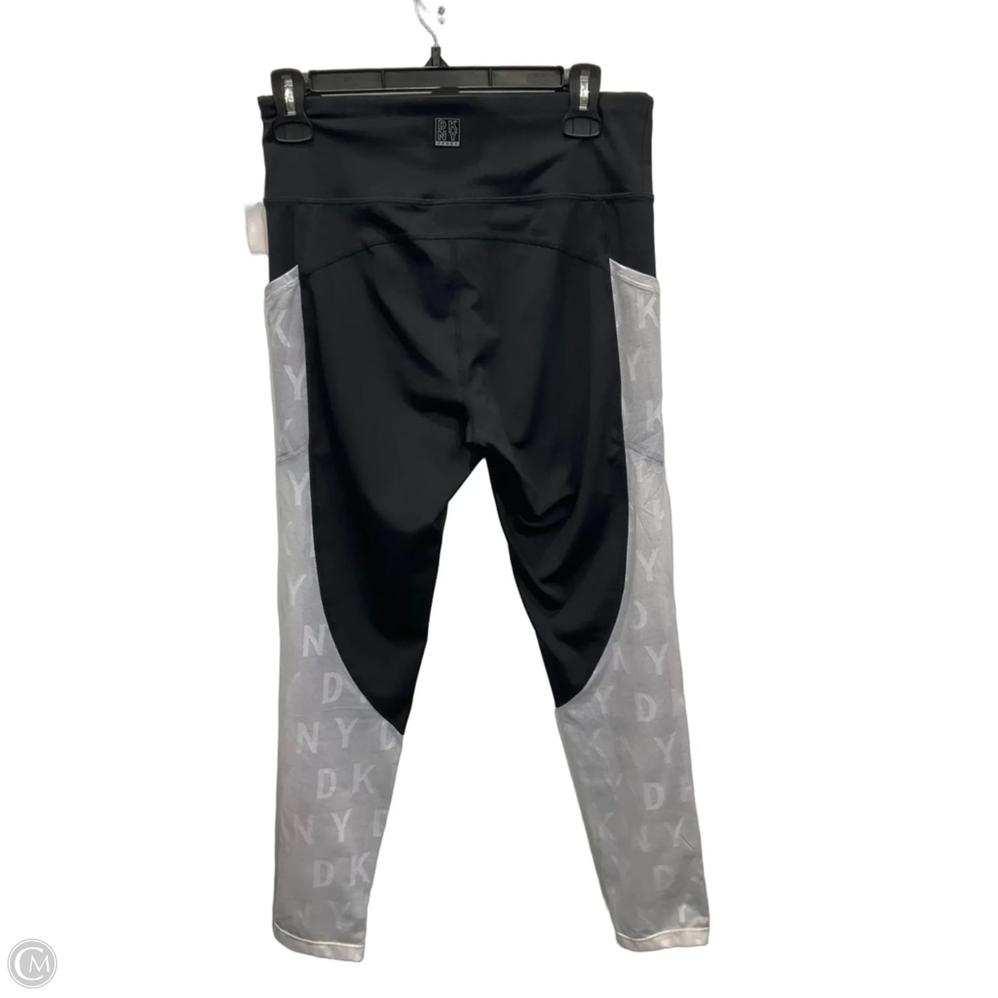 Athletic Leggings By Dkny In Black, Size: M