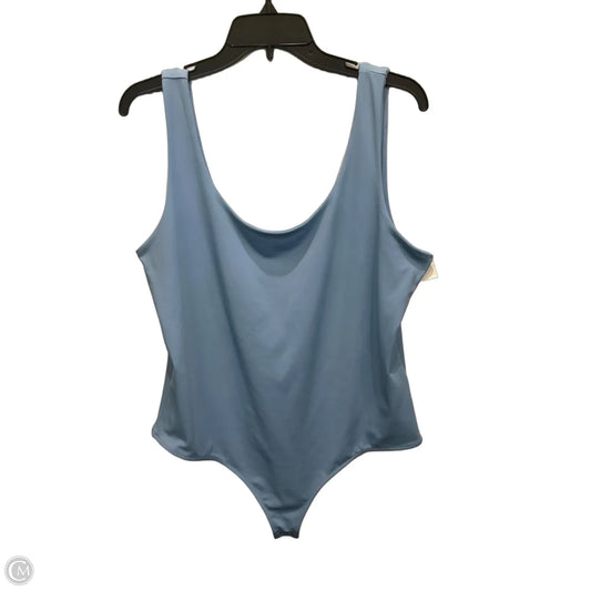 Bodysuit By Express In Blue, Size: Xl