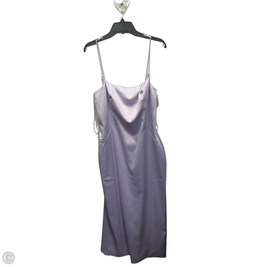 Dress Party Long By Bhldn In Purple, Size: L