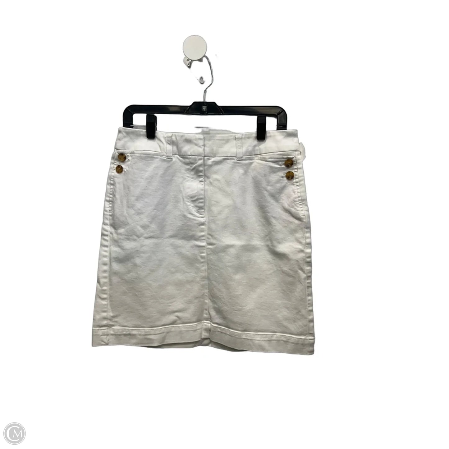 Skirt Mini & Short By Talbots In White, Size: 8