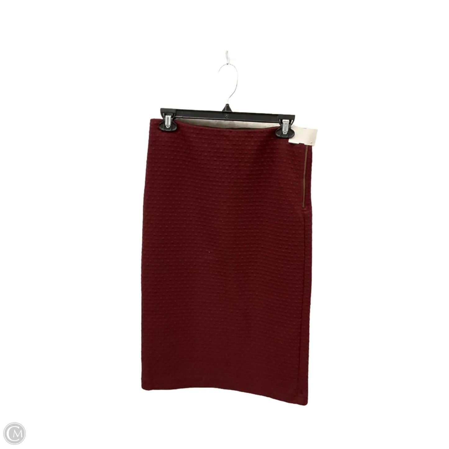Skirt Midi By Loft In Red, Size: S
