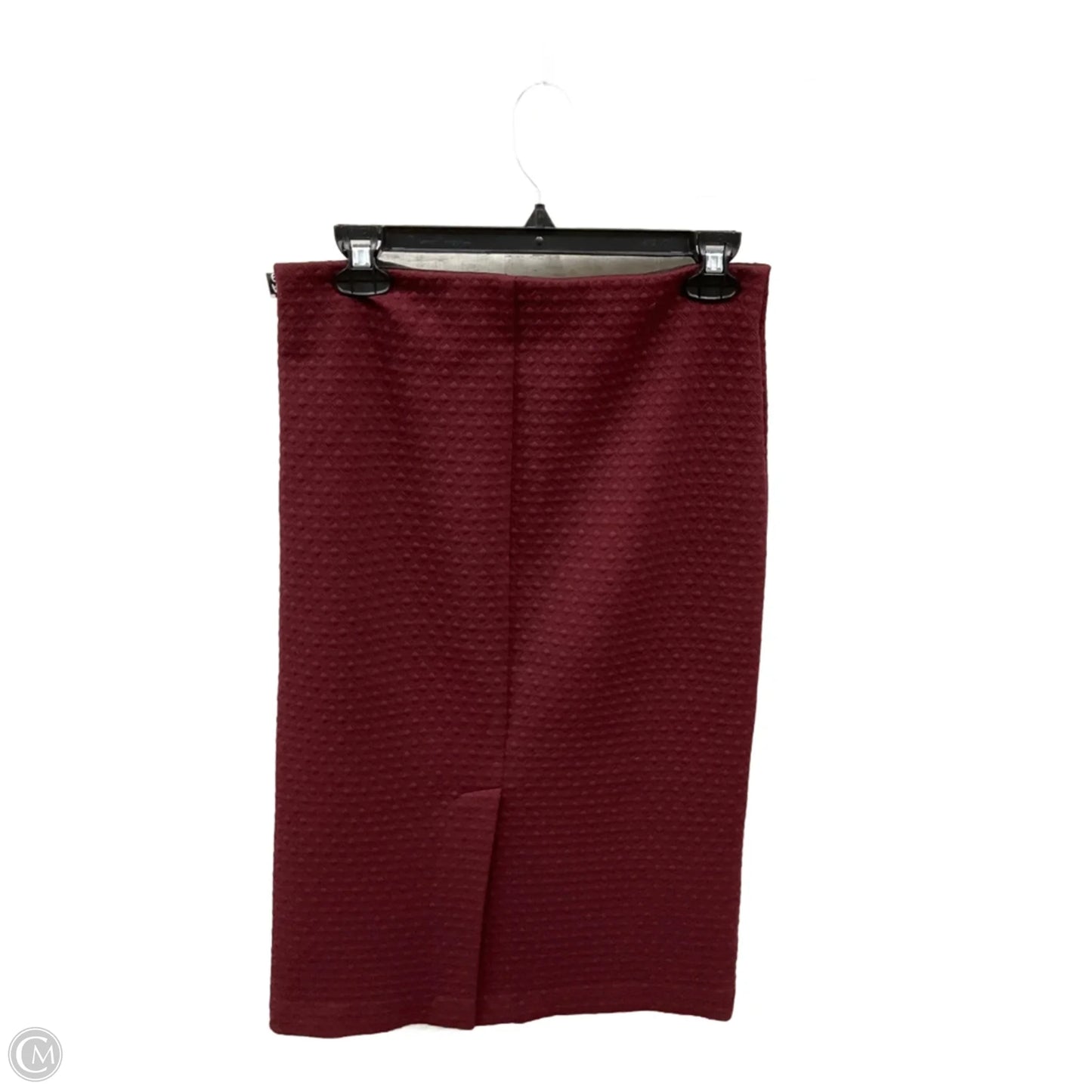 Skirt Midi By Loft In Red, Size: S