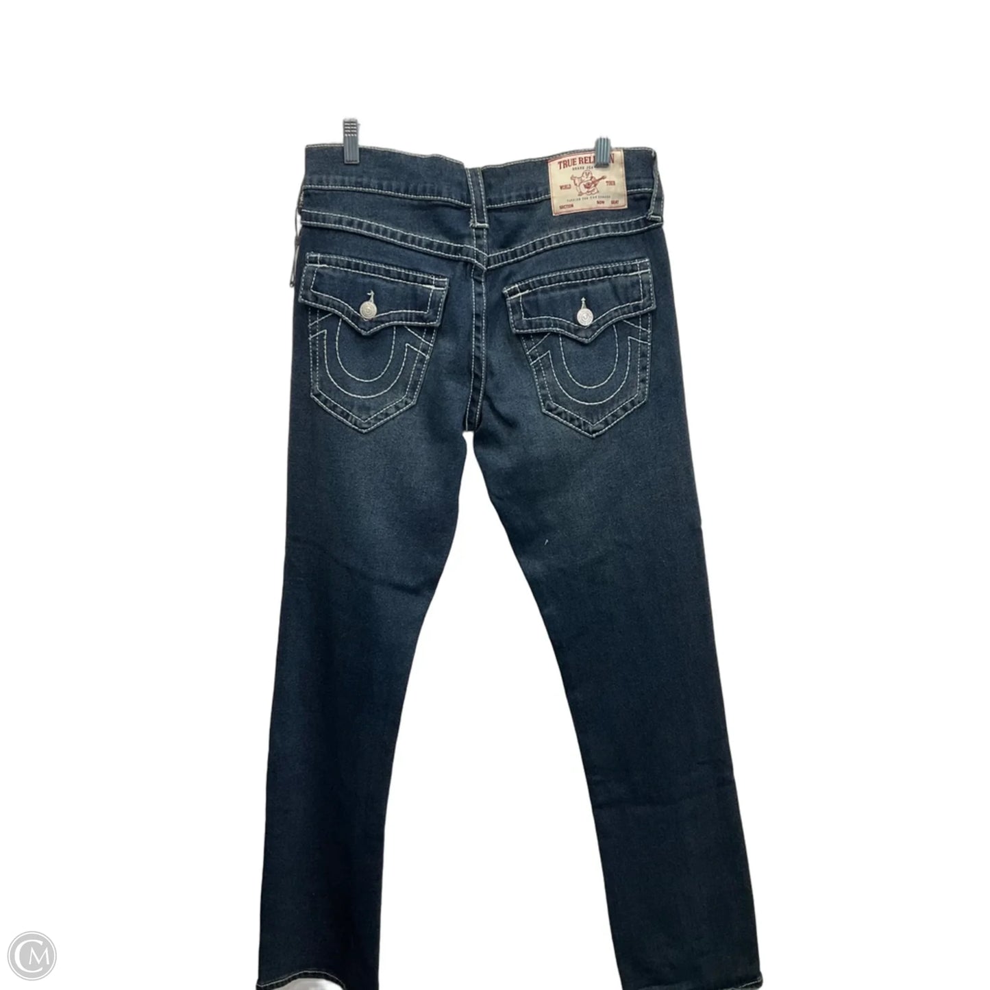 Jeans Boot Cut By True Religion In Blue Denim, Size: 10