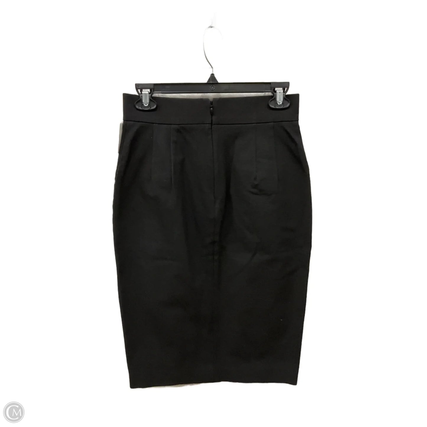 Skirt Midi By Banana Republic In Black, Size: 4