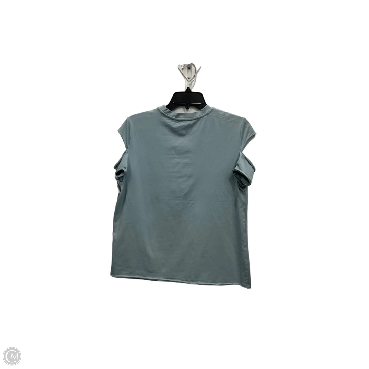 Top Short Sleeve By Peace Love World In Blue, Size: S