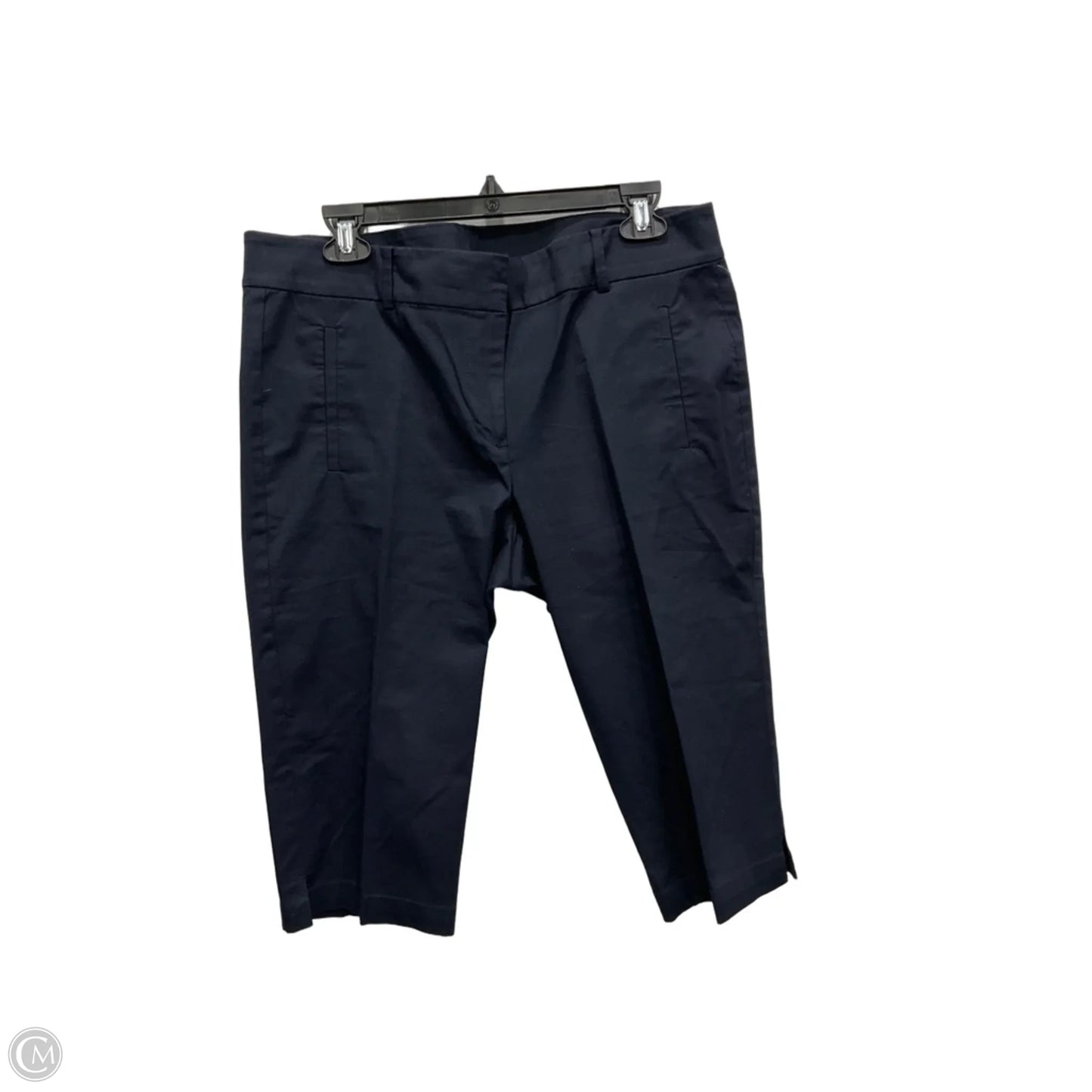 Capris By Ann Taylor In Navy, Size: 12