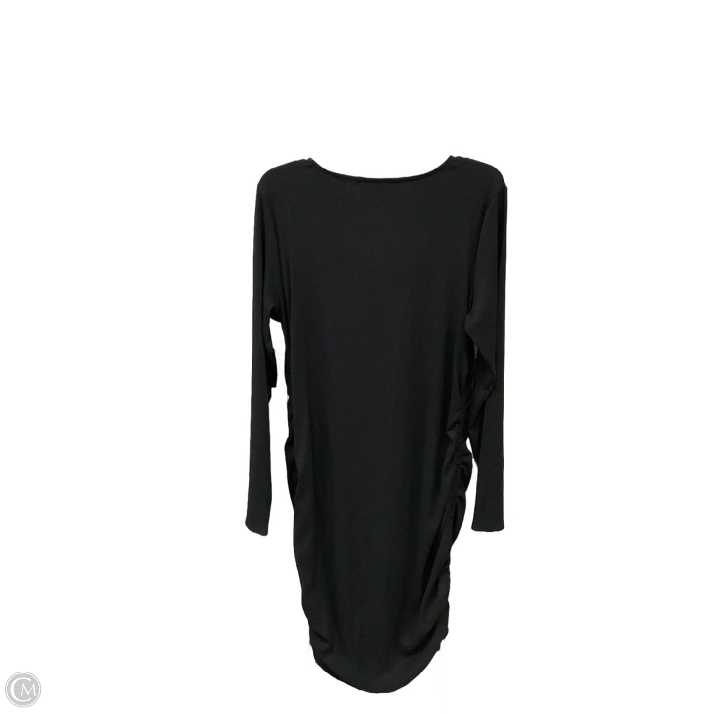 Dress Casual Midi By Nine Britton In Black, Size: Xxl