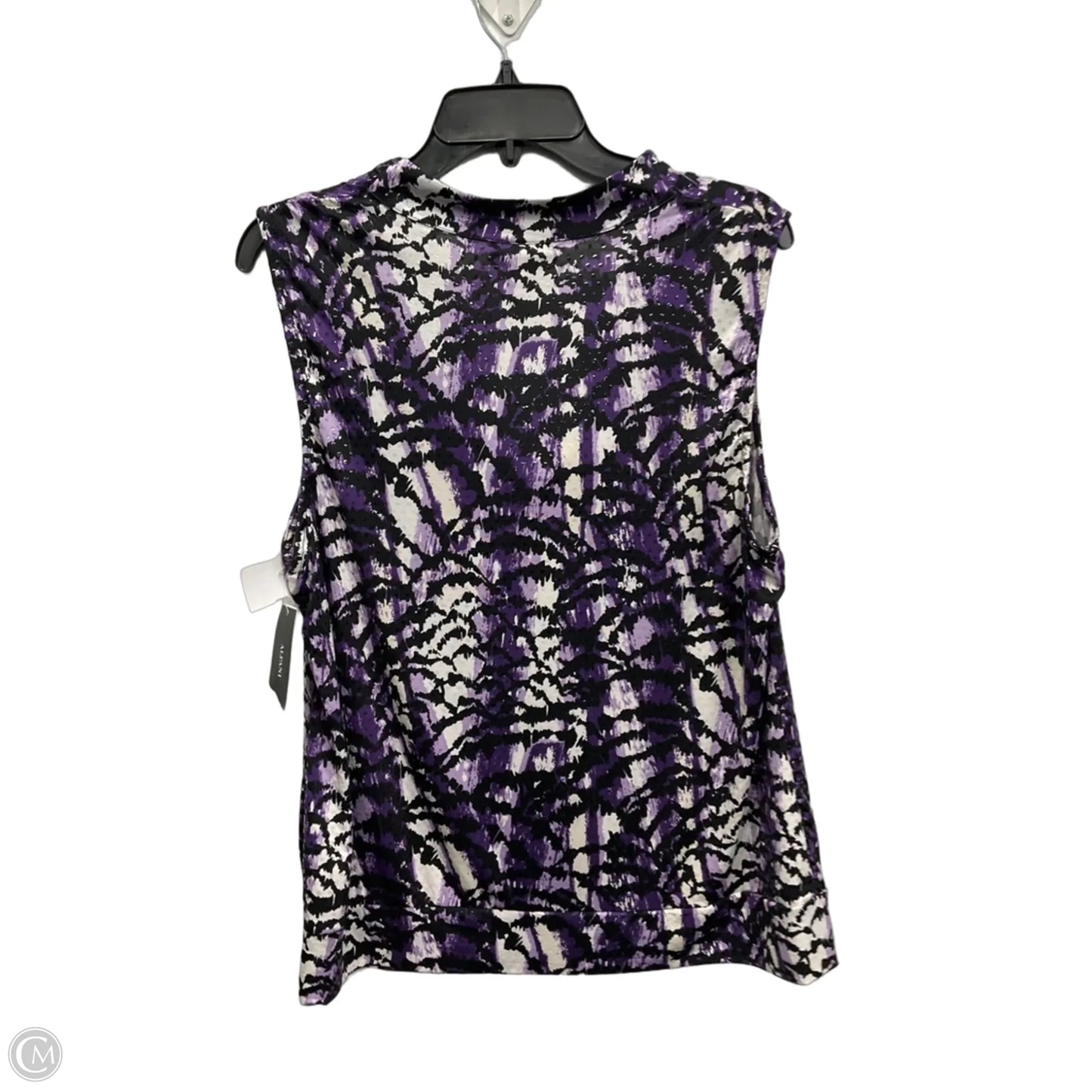 Top Sleeveless By Alfani In Purple, Size: Xl