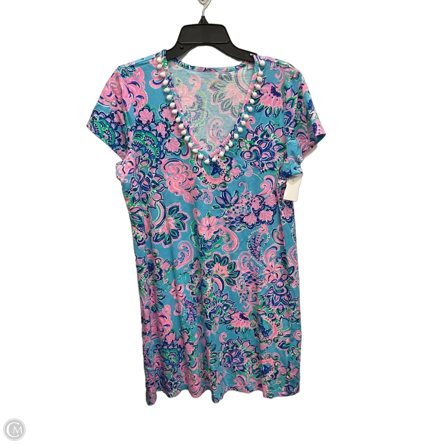 Dress Designer By Lilly Pulitzer In Blue, Size: L
